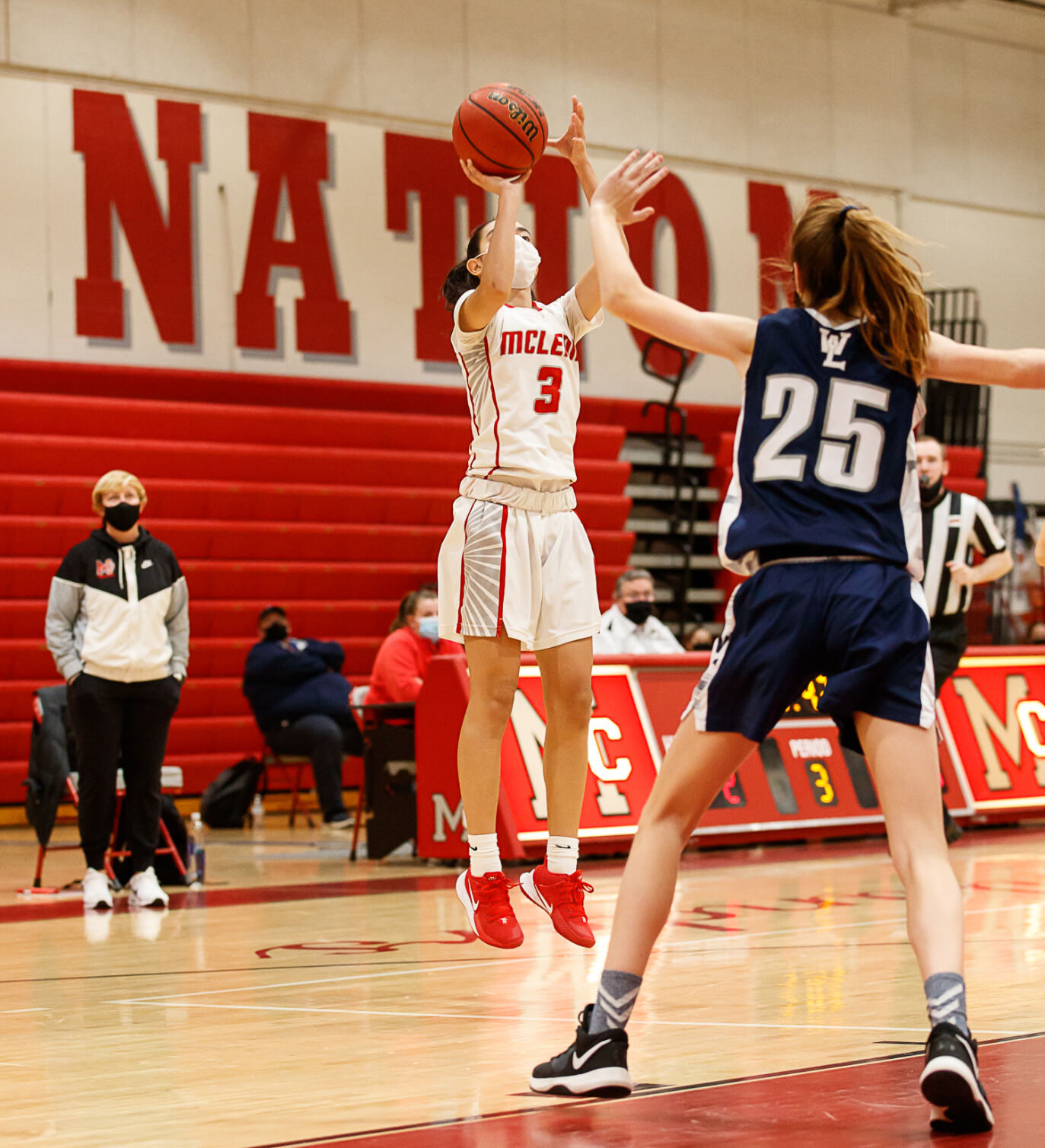 McLean vs. W-L girls basketball 12